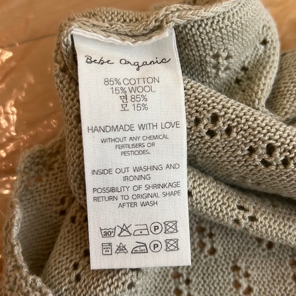 🆕Bebe Organic Olivia Dress natural 8Y - Picture 15 of 16